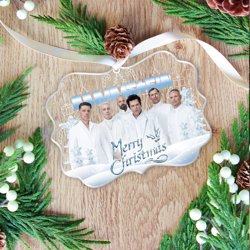 Rammstein Custom Shape Clear 1-side Acrylic Ornament – MAITM4866 2