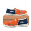 Navy with Orange - A