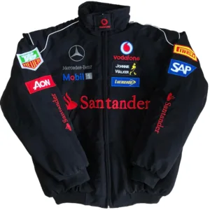 Mercedes Vintage APEX™ Racing Jacket - Black Edition